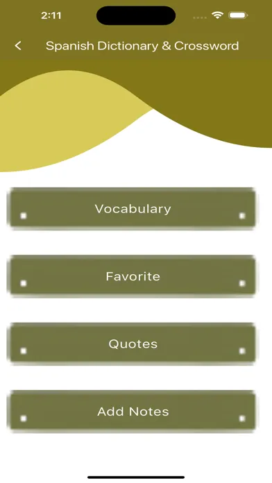 Скриншоты Spanish Dictionary & Crossword