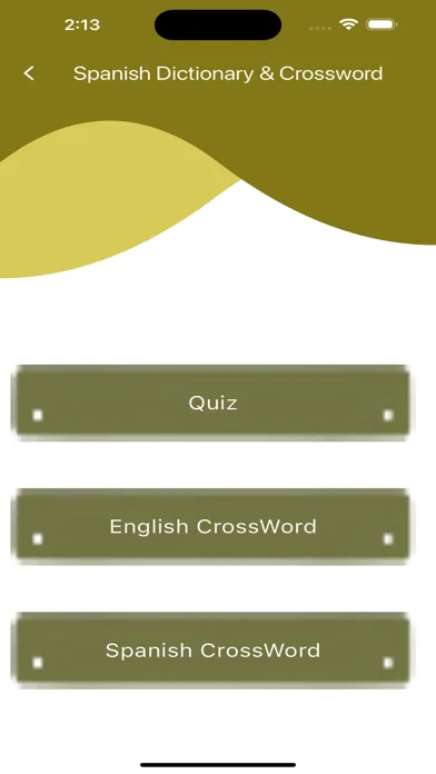 Скриншоты Spanish Dictionary & Crossword