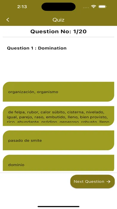 Скриншоты Spanish Dictionary & Crossword