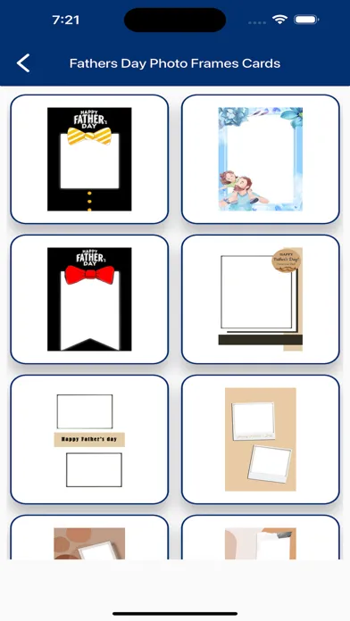 Скриншоты Fathers Day Photo Frames Cards