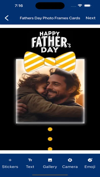 Скриншоты Fathers Day Photo Frames Cards