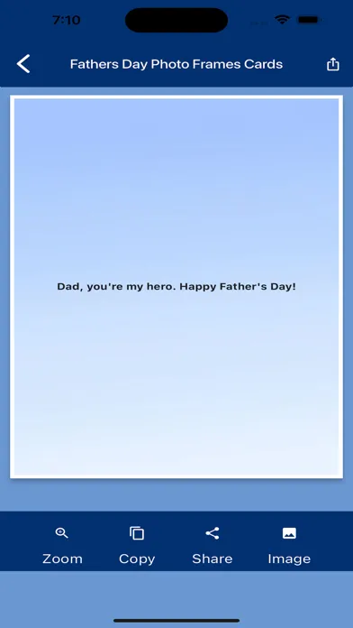 Скриншоты Fathers Day Photo Frames Cards