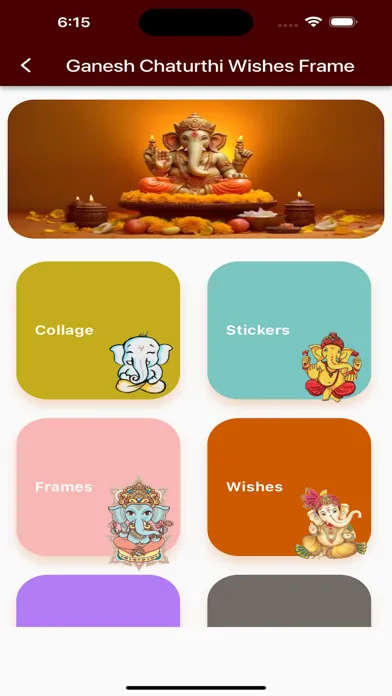 Ganesh Chaturthi Wishes Frame Screenshots