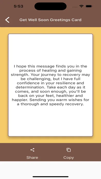 تصاویر Get Well Soon Greetings Card