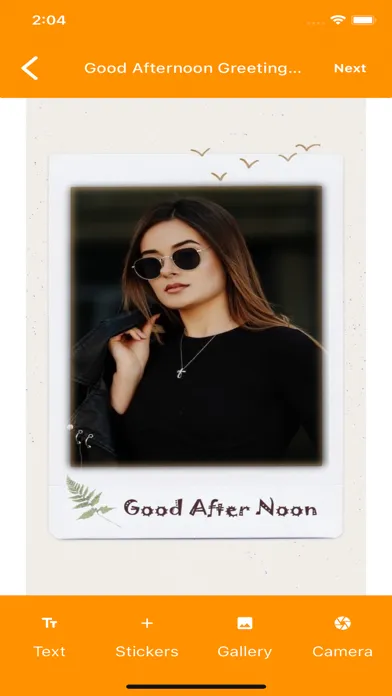 Capturas de tela do Good Afternoon Greetings & GIF