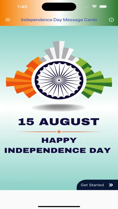 Independence Day Message Cards Screenshots