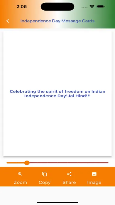 Independence Day Message Cards Screenshots