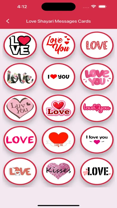 Love Shayari Messages Cards Screenshots
