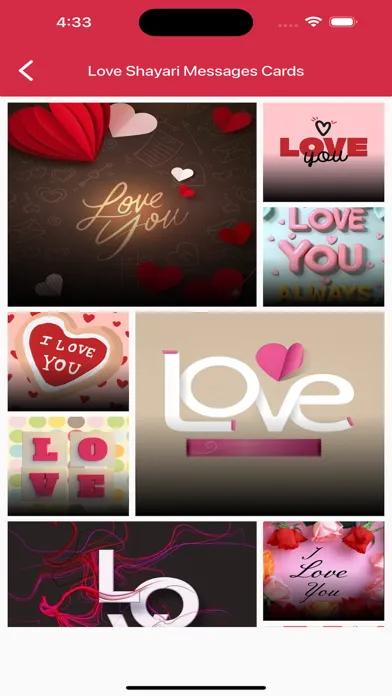 Love Shayari Messages Cards Screenshots
