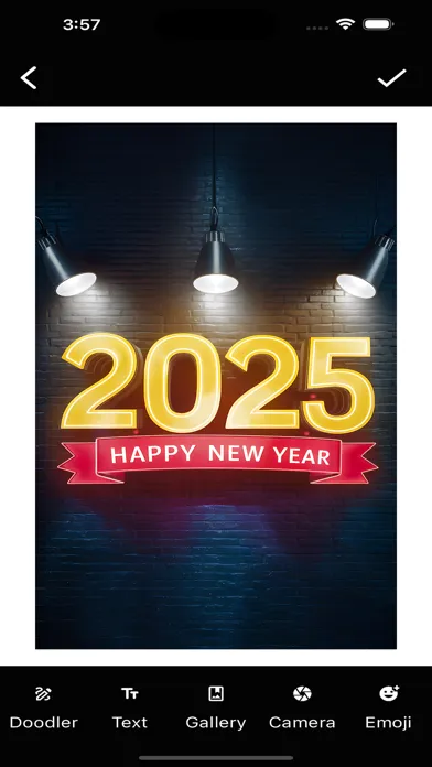 Happy New Year 2025 Greetings应用截图