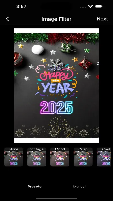 Happy New Year 2025 Greetings应用截图