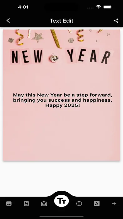 Happy New Year 2025 Greetings应用截图