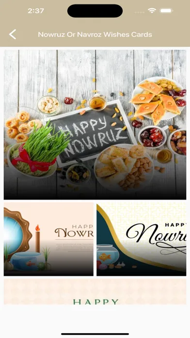 Скриншоты Nowruz Or Navroz Wishes Cards