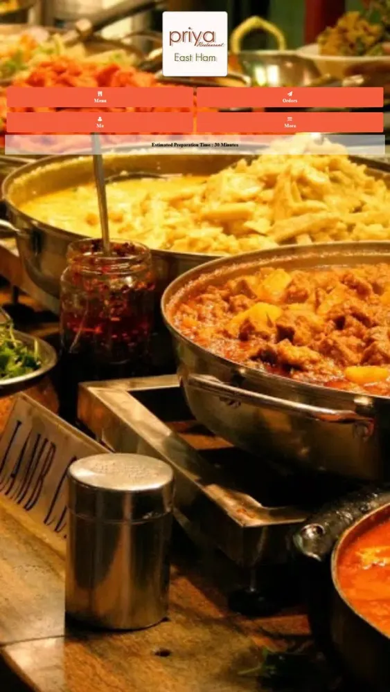 Priya Restaurant Screenshots