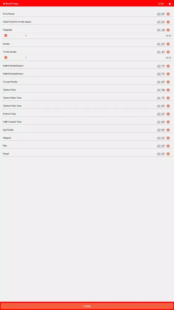 Priya Restaurant Screenshots