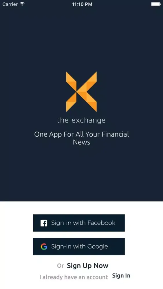 Capturas de pantalla de The Exchange Financial News