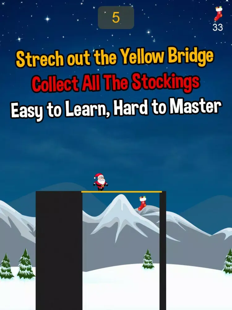 Capturas de tela do Stick Santa Hero: Christmas Game iPad 