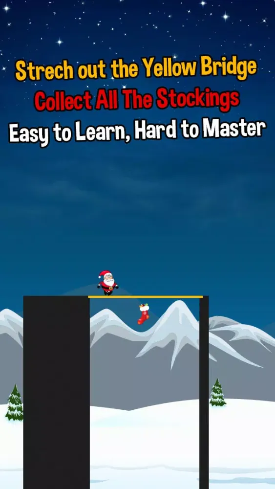 Capturas de tela do Stick Santa Hero: Christmas Game