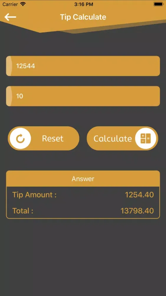 Easy Percentage Calc স্ক্রিনশট