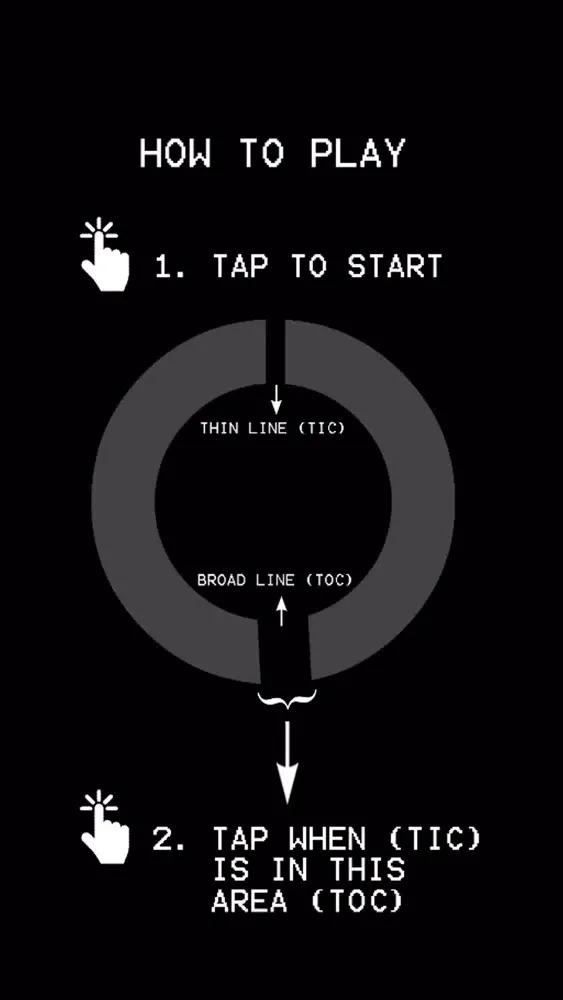 Ảnh chụp màn hình của TICTOC game