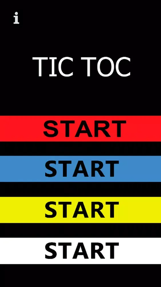 Ảnh chụp màn hình của TICTOC game
