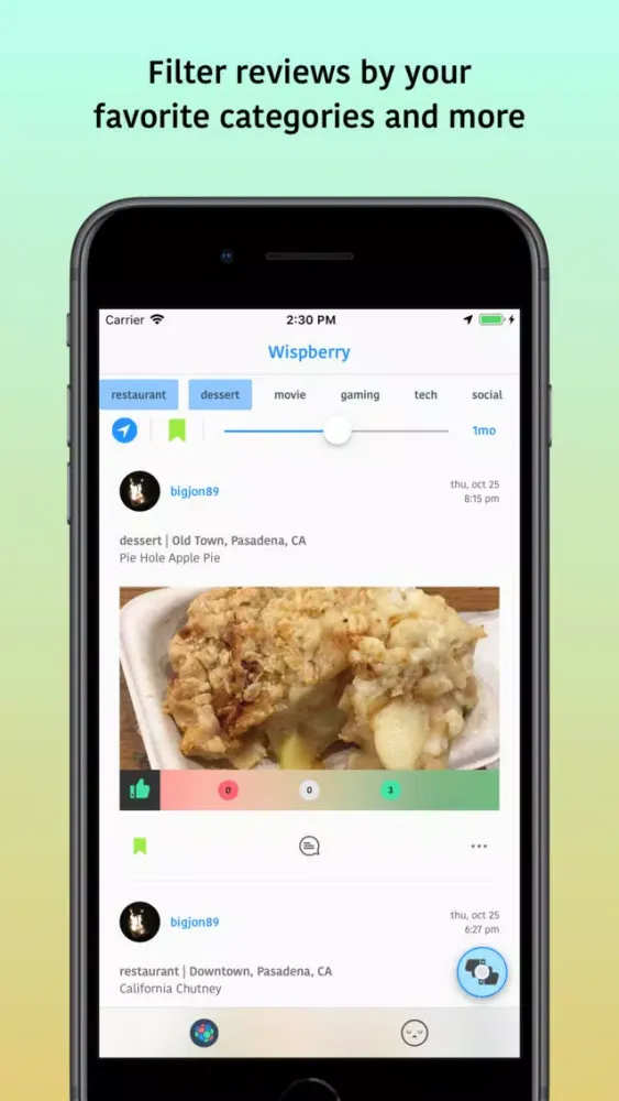Wispberry應用截圖