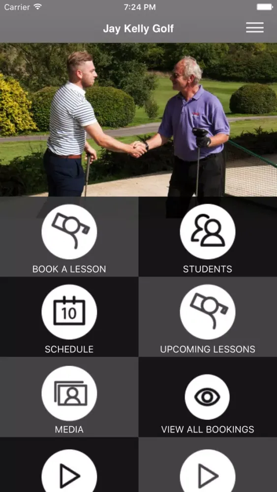 Capturas de tela do Jay Kelly Golf