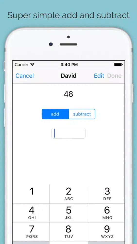 Captures d'écran de Card Game Score Keeper