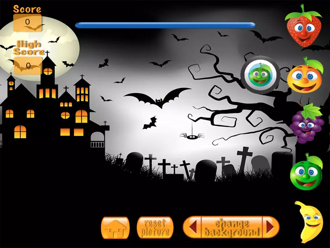 ภาพหน้าจอของ Fruit Attack Artist iPad 