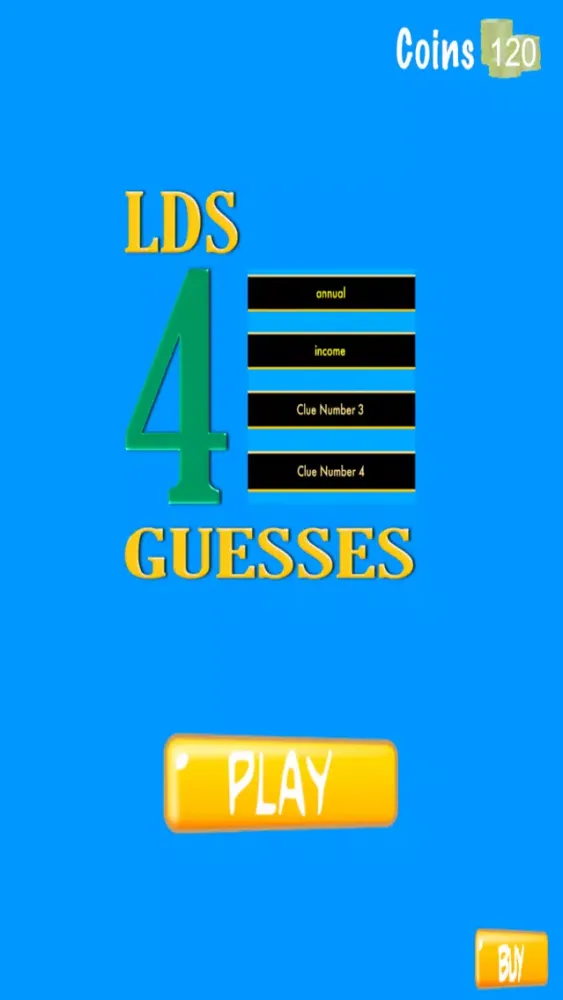 LDS 4 Guesses Screenshots