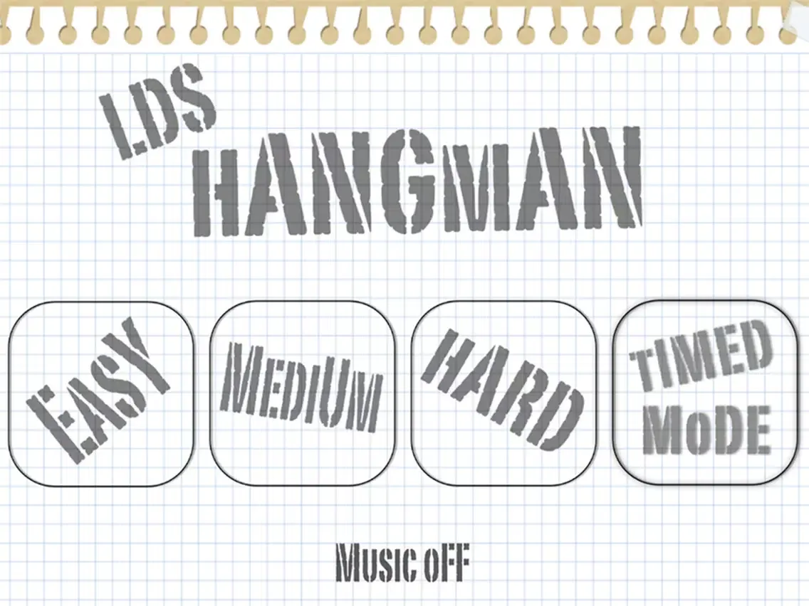 Capturas de pantalla de LDS Hangman Free iPad 