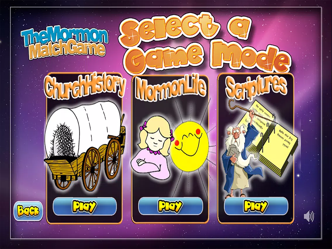 Ảnh chụp màn hình của Mormon Match Game iPad 