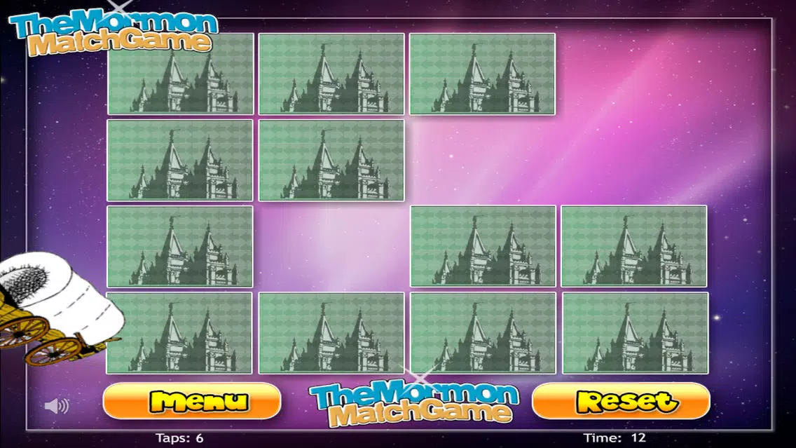 Ảnh chụp màn hình của Mormon Match Game