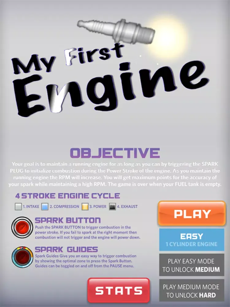 Tangkapan layar My First Engine HD iPad