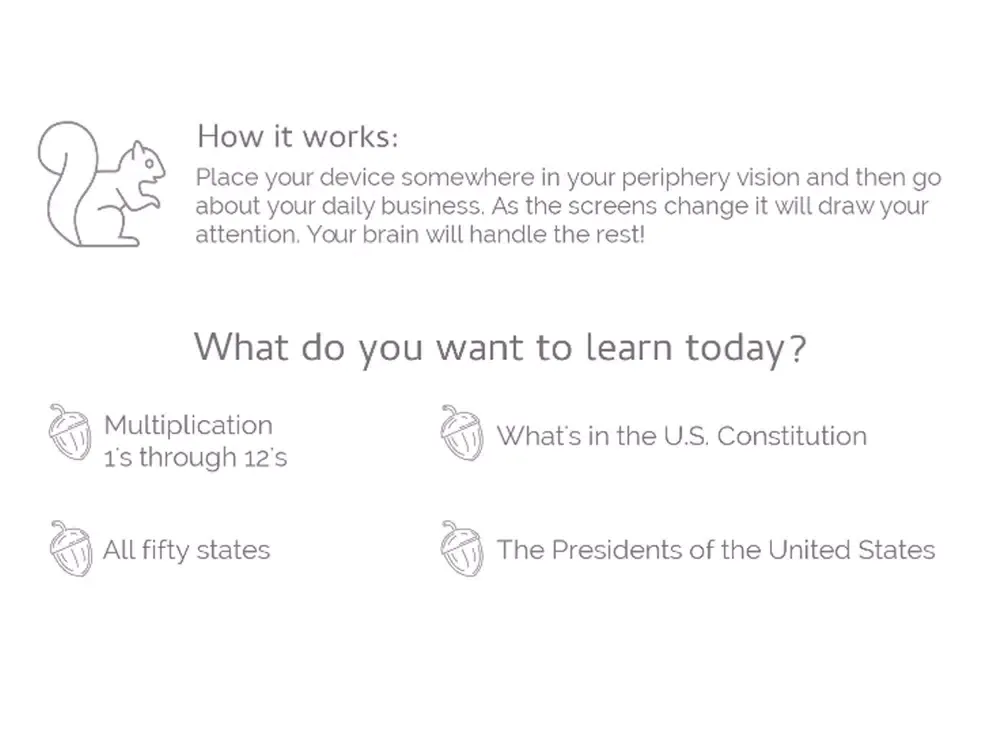 صور Squirrel Passive Learning iPad 