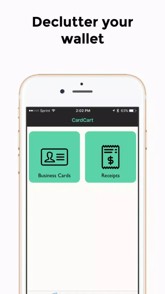 Captures d'écran de CardCart-Declutter your Wallet