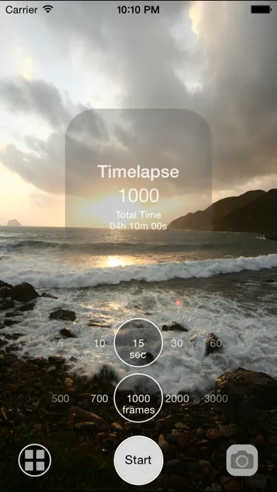 Screenshot di Kino-Lapse Lite, Easiest Time Lapse and Stop Motion App with Filter Effects.