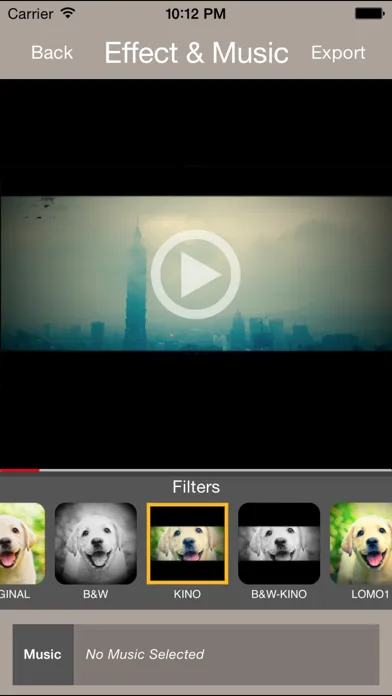 Screenshot di Kino-Lapse Lite, Easiest Time Lapse and Stop Motion App with Filter Effects.