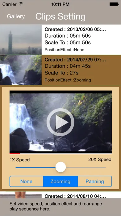 Screenshot di Kino-Lapse Lite, Easiest Time Lapse and Stop Motion App with Filter Effects.