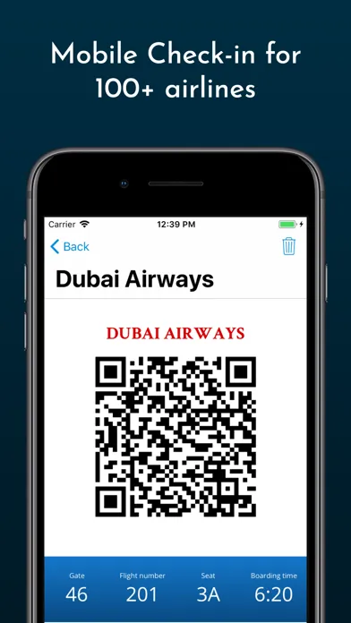 Boarding Pass - Flight Checkin 스크린샷