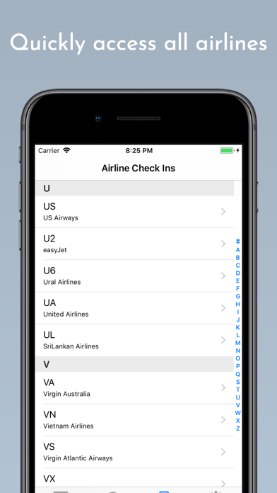 Zrzuty ekranu Boarding Pass - Flight Checkin