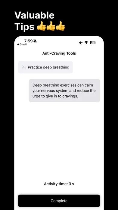 Screenshot di Quit Drinking - Drinks Tracker