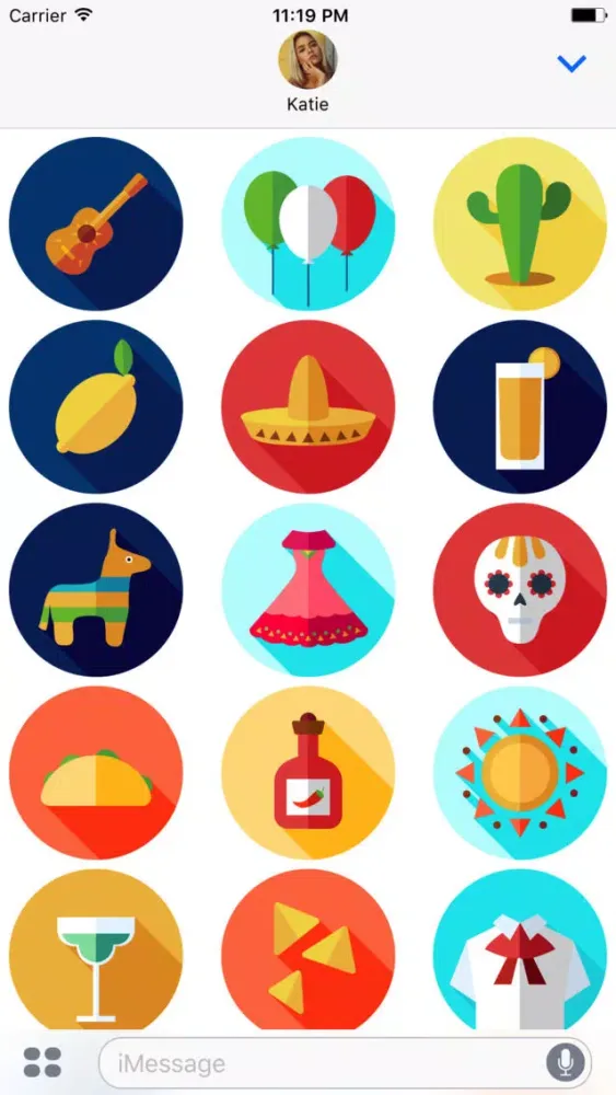 Скриншоты Cinco de Mayo Party Stickers