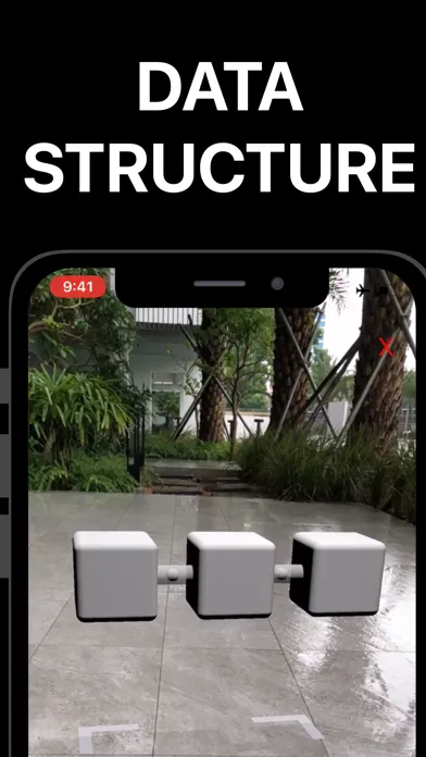 Tangkapan layar Data Structure AR