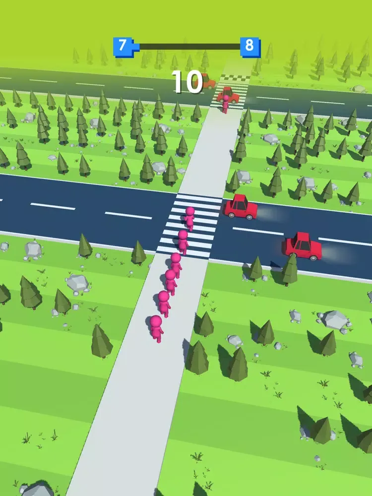 Capturas de tela do Jaywalk Squad iPad 