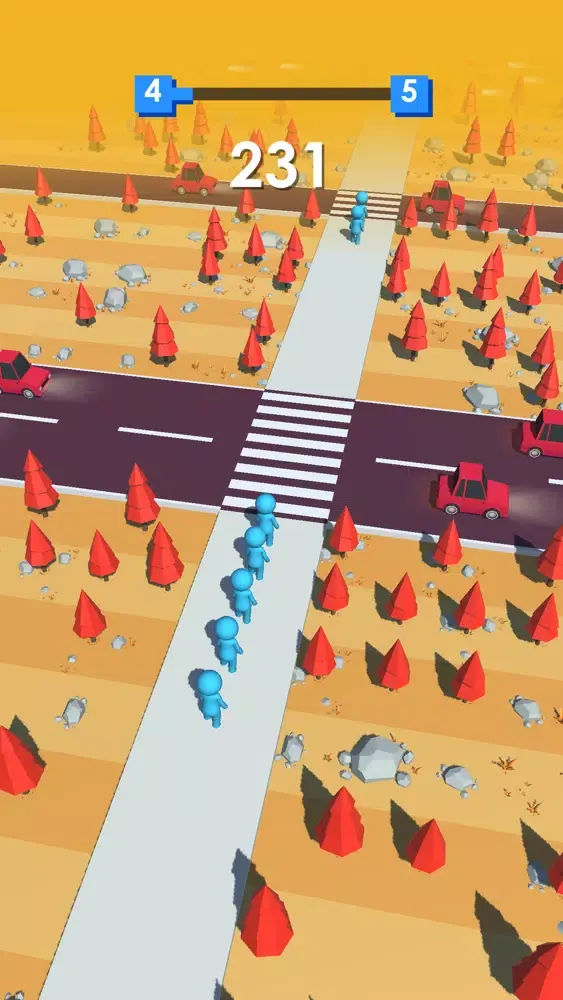 Capturas de tela do Jaywalk Squad
