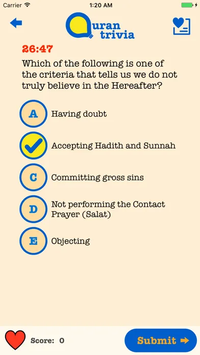 Скриншоты Quran Trivia - Have fun and grow your soul!