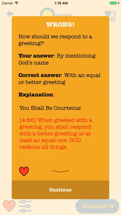 Скриншоты Quran Trivia - Have fun and grow your soul!