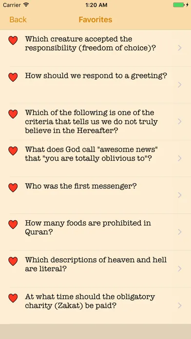 Скриншоты Quran Trivia - Have fun and grow your soul!