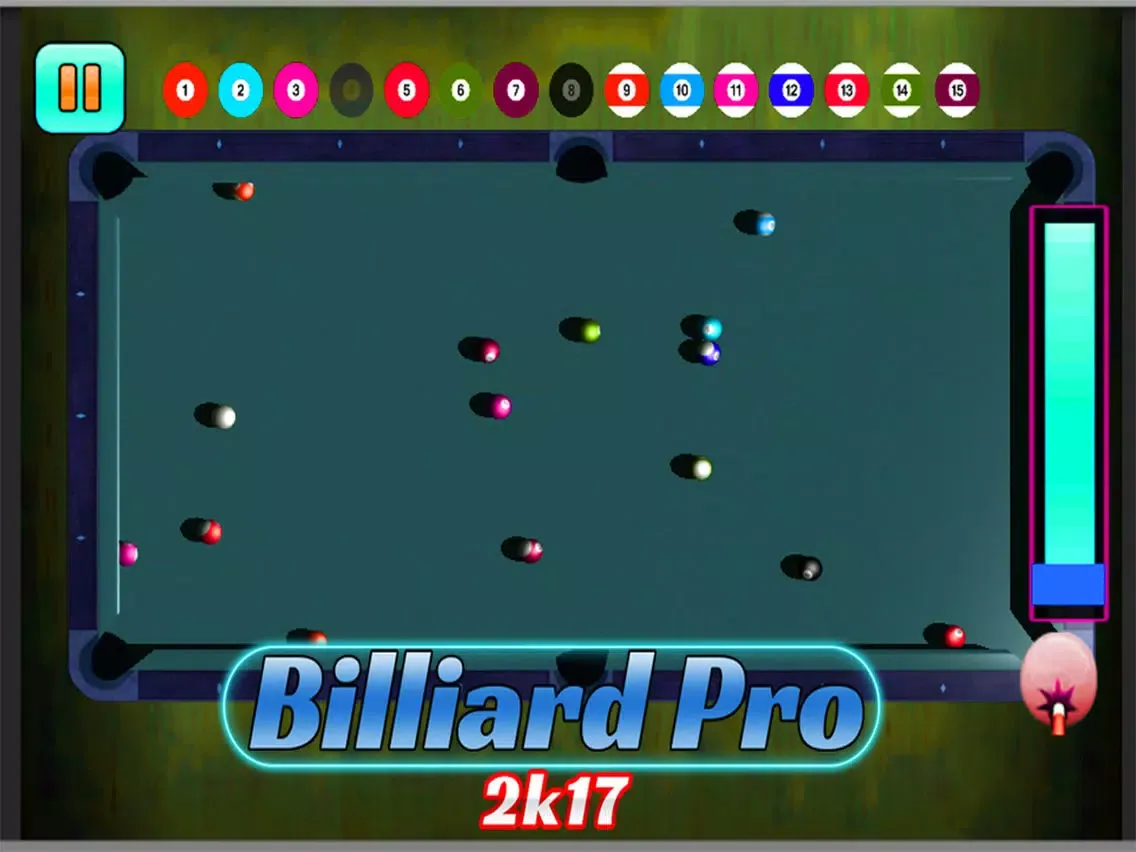 Billiard Pro 2017 iPad  스크린샷